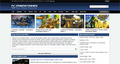 Desktop Screenshot of chaptercheats.com